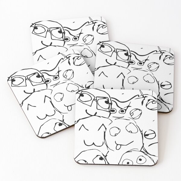 Item preview, Derp Gang Meme Pattern Retro Internet Y2K designed and sold by TrxshWear.