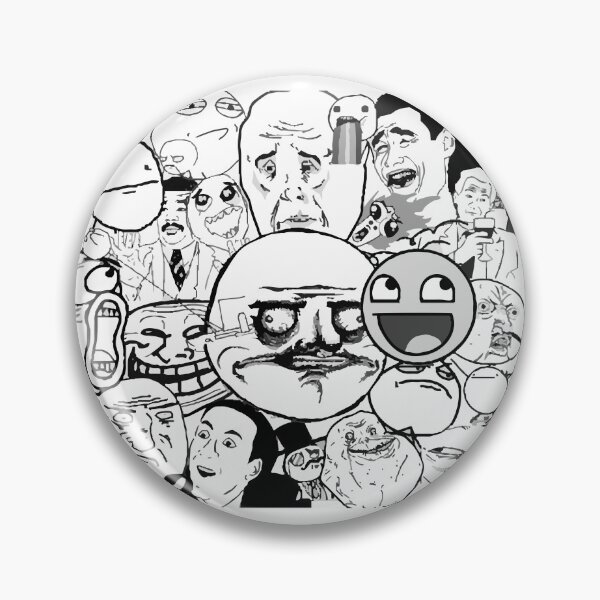 Item preview, Rage Comics Meme Pattern 2012 Retro Internet designed and sold by TrxshWear.