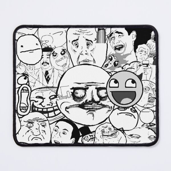 Item preview, Rage Comics Meme Pattern 2012 Retro Internet designed and sold by TrxshWear.