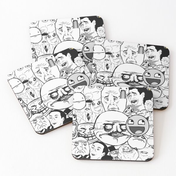 Artikelvorschau, Rage-Comics-Meme-Muster 2012 Retro Internet entworfen und verkauft von TrxshWear.