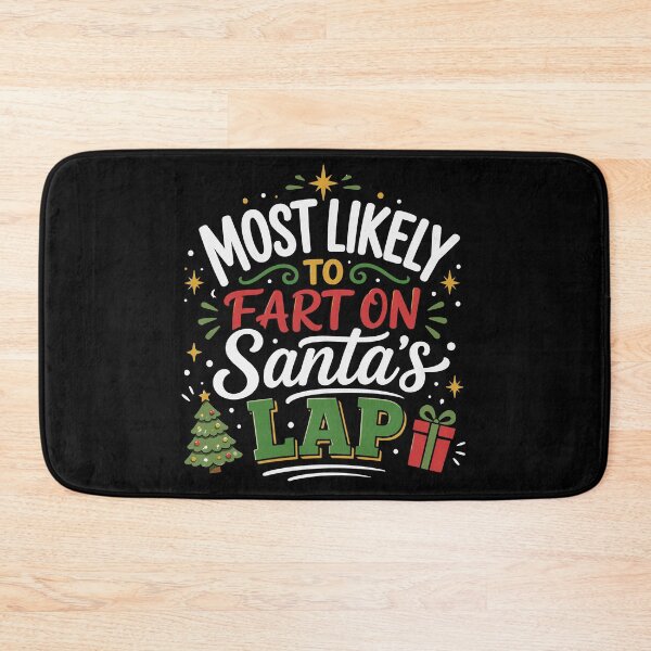 Item preview, Funny Christmas Fart Santa Lap Humor designed and sold by mraihan.