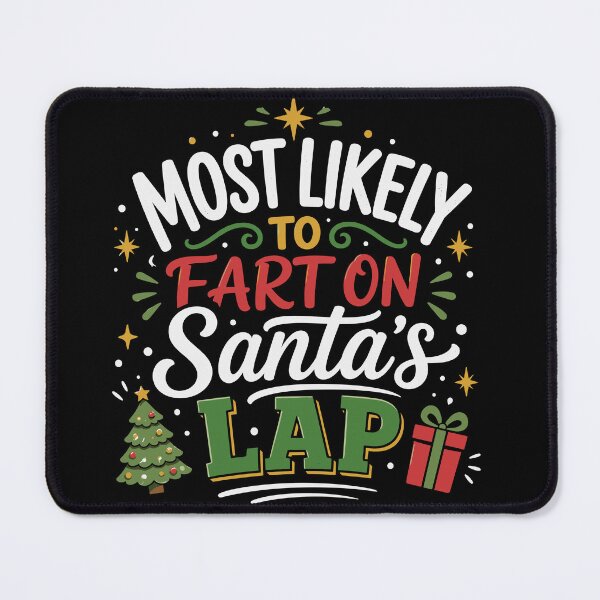 Item preview, Funny Christmas Fart Santa Lap Humor designed and sold by mraihan.