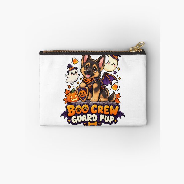 Artikelvorschau, Boo Crew Guard Pup | Cute German Shepherd Halloween Ghost Pumpkin entworfen und verkauft von KnrNazimTHRE4DS.