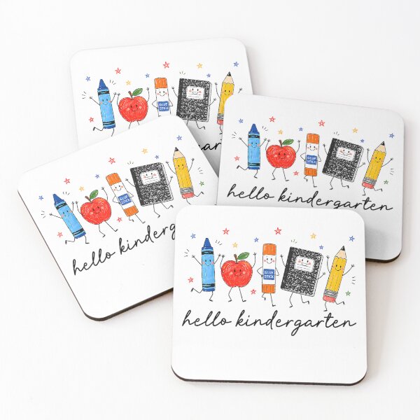 Item preview, Back to School Teachers Doodles Crayon Hello Kindergarten T-Shirt designed and sold by APdzain.