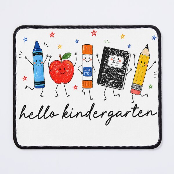 Item preview, Back to School Teachers Doodles Crayon Hello Kindergarten T-Shirt designed and sold by APdzain.