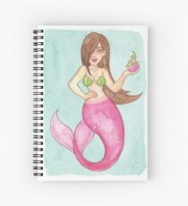 Dragon Fruit Mermaid - MerMonday August 13th 2018 Spiral Notebook