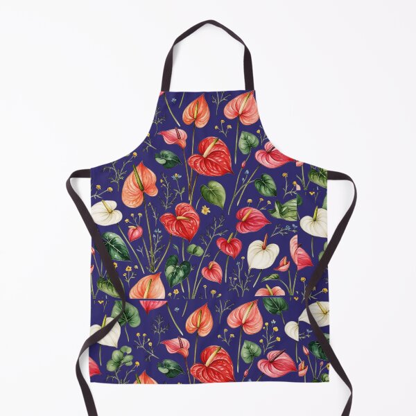Item preview, Watercolor Anthurium Tropical Botanical  designed and sold by Bonasates.