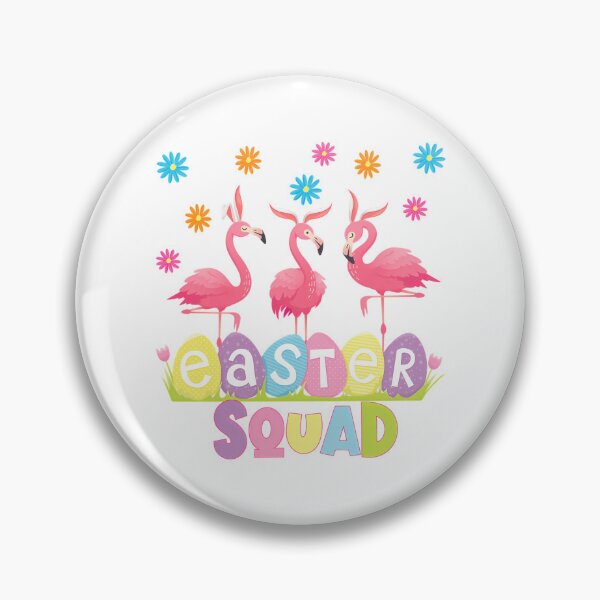 Item preview, Easter Squad Flamingos Lovers Souvenirs designed and sold by rowanbrianss.