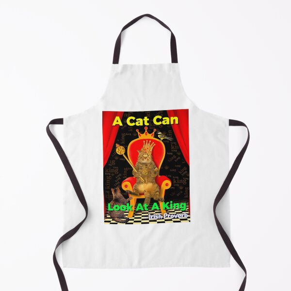 Item preview, Irish Proverb - A Cat Can Look At A King designed and sold by lillian-mcclin.
