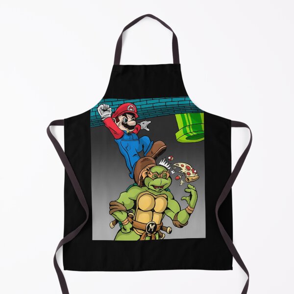 Item preview, Parody Video Game Plumber Stomping Ninja Turtle designed and sold by Printing-My-Art.