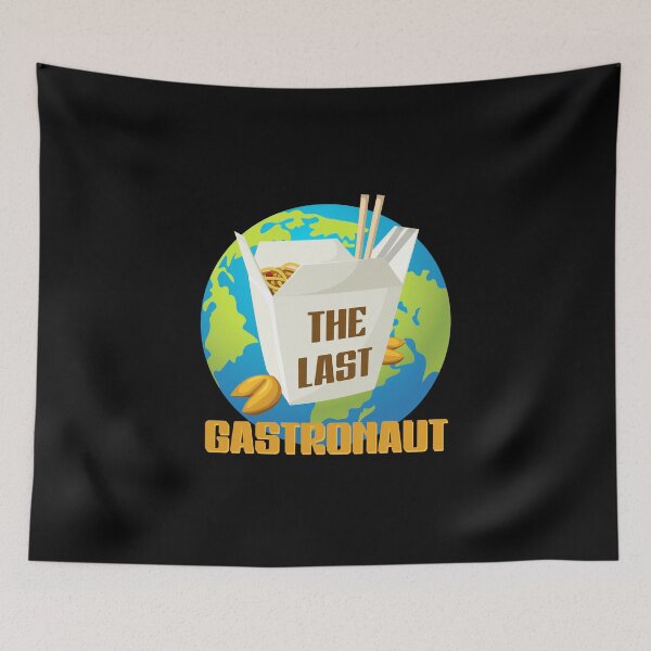 Item preview, The Last Gastronaut (on Black) designed and sold by PawsitiveMum3.