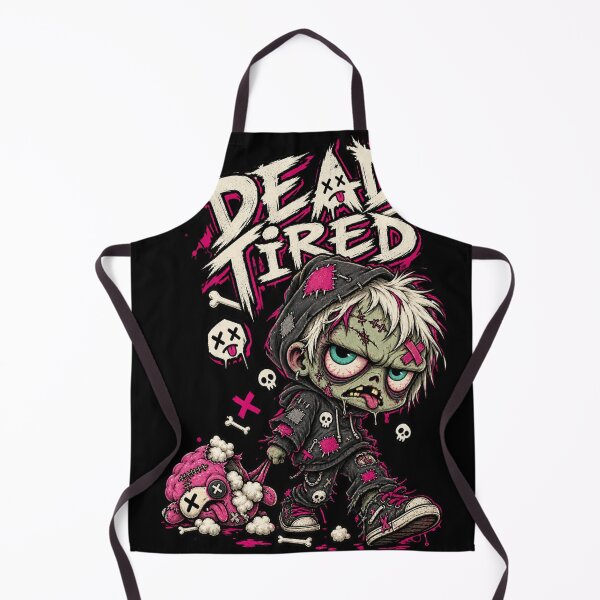 Item preview, Dead Tired Zombie Punk - Funny Grunge Humour designed and sold by JonelCrafts.