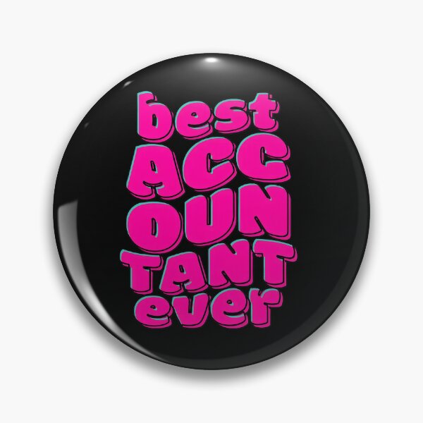 Item preview, Best Accountant Ever Retro Bubbly Font designed and sold by przfaxlkdv.