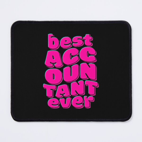 Item preview, Best Accountant Ever Retro Bubbly Font designed and sold by przfaxlkdv.