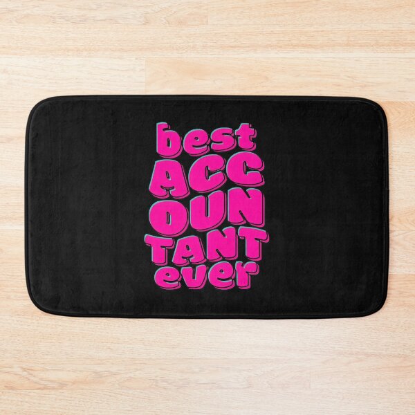 Item preview, Best Accountant Ever Retro Bubbly Font designed and sold by przfaxlkdv.