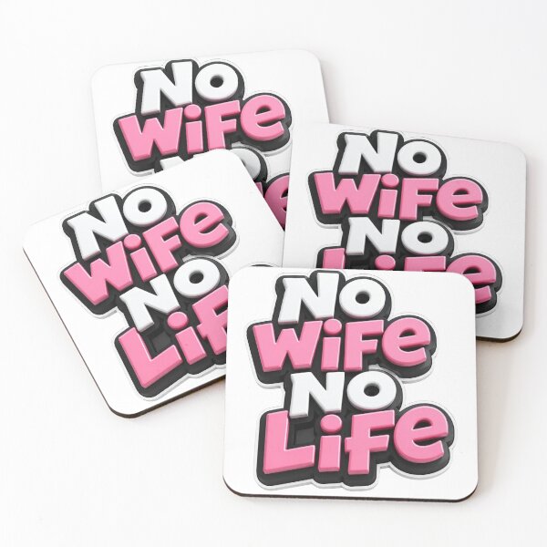 Item preview, No WiFe No Life 3D designed and sold by MR4me.