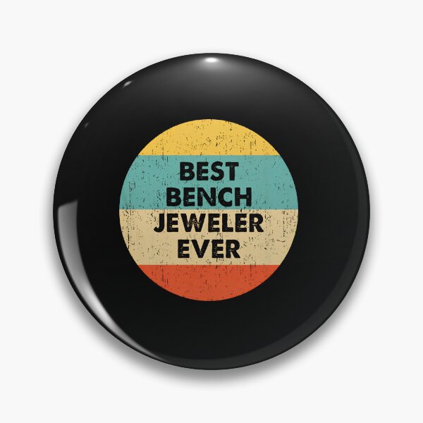 Item preview, Best Bench Jeweler Ever Retro Circle Design designed and sold by przfaxlkdv.