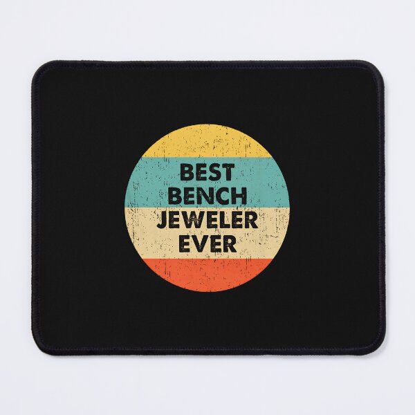 Item preview, Best Bench Jeweler Ever Retro Circle Design designed and sold by przfaxlkdv.