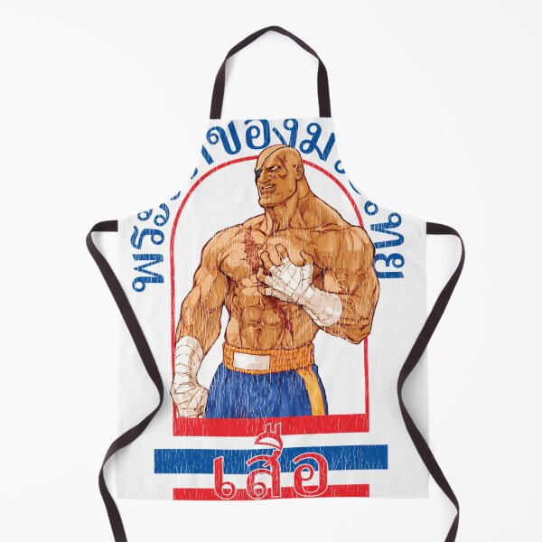 Aperçu de l'œuvre Sagat, Dieu de la salle de sport Muay Thai créée et vendue par Romy1977.