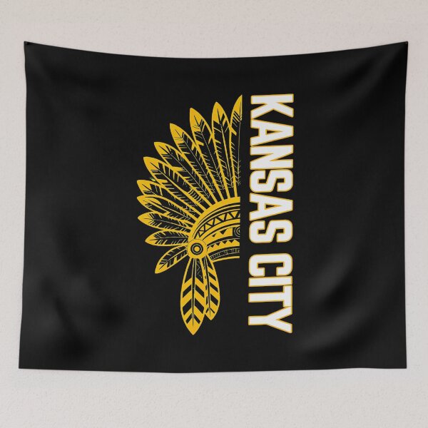 Item preview, Kansas City Retro Feather Graphic designed and sold by LisaCline82014.