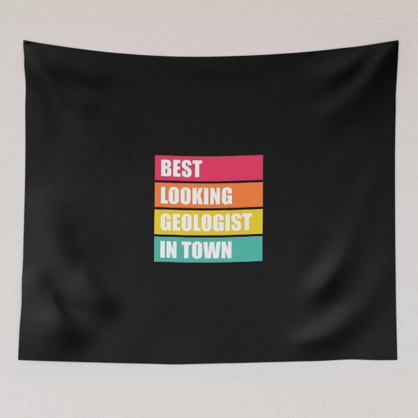 Item preview, Best Looking Geologist In Town Retro Stripes designed and sold by przfaxlkdv.