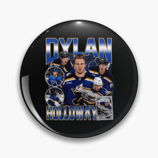 Item preview, Dylan Holloway Blues Hockey Collage designed and sold by Nishitha37.