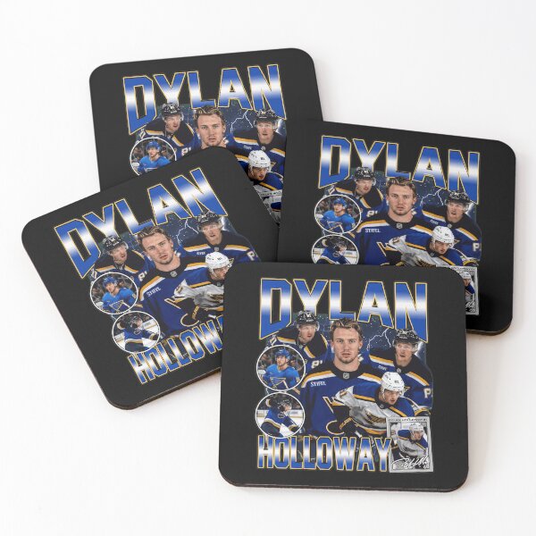 Item preview, Dylan Holloway Blues Hockey Collage designed and sold by Nishitha37.