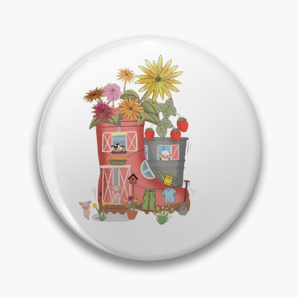 Item preview, Blooming Farmhouse Garden designed and sold by RPaquin-Draws.