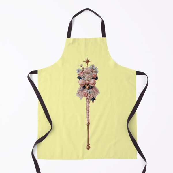 Item preview, Magic wand, roses, star, bow, coquette, baroque, magic designed and sold by Mauswohn.