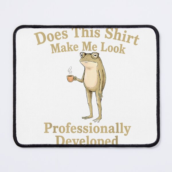 Item preview, Does This Shirt Make Me Look Professionally Developed T-Shirt designed and sold by VibeCrafteria.