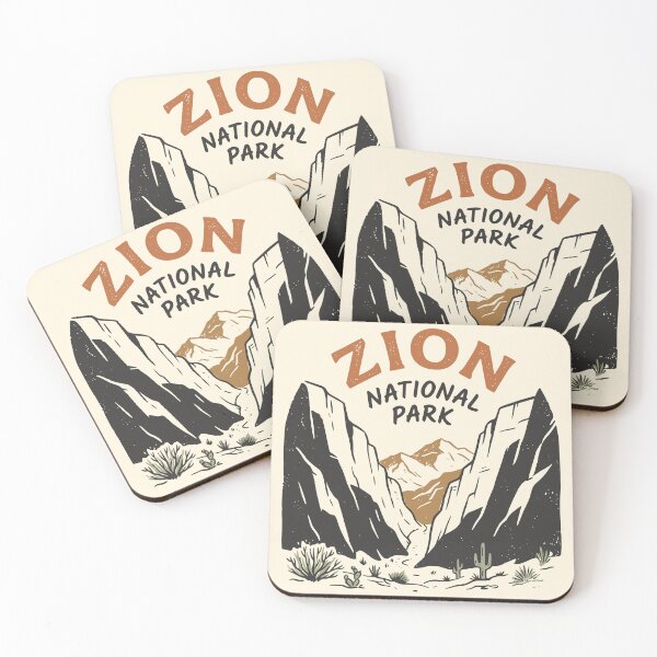 Item preview, Vintage Zion National Park designed and sold by Travelpeak.