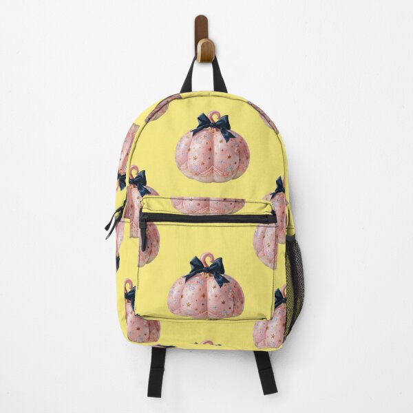 Item preview, Pumpkin Pink Bow Star Pattern Coquette Aesthetic Baroque designed and sold by Mauswohn.