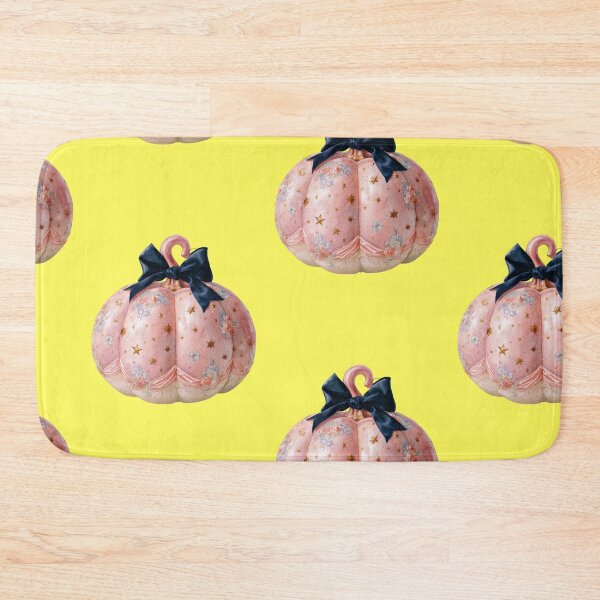 Item preview, Pumpkin Pink Bow Star Pattern Coquette Aesthetic Baroque designed and sold by Mauswohn.