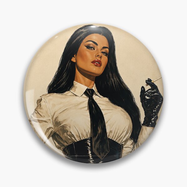 Item preview, Miss Control – Retro Femme Fatale designed and sold by obstinator.