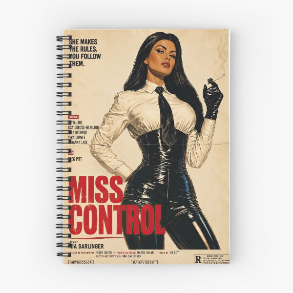 Item preview, Miss Control – Retro Femme Fatale designed and sold by obstinator.