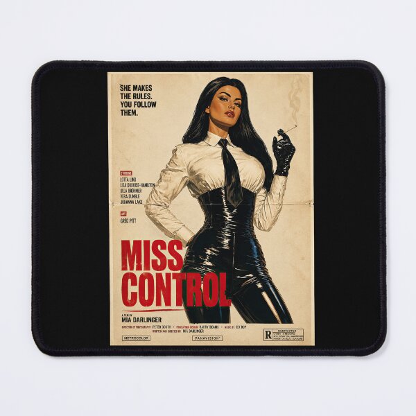 Item preview, Miss Control – Retro Femme Fatale designed and sold by obstinator.