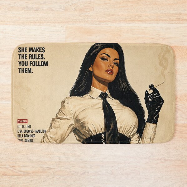 Item preview, Miss Control – Retro Femme Fatale designed and sold by obstinator.