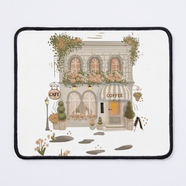 Item preview, Charming Floral Corner Cafe designed and sold by RPaquin-Draws.