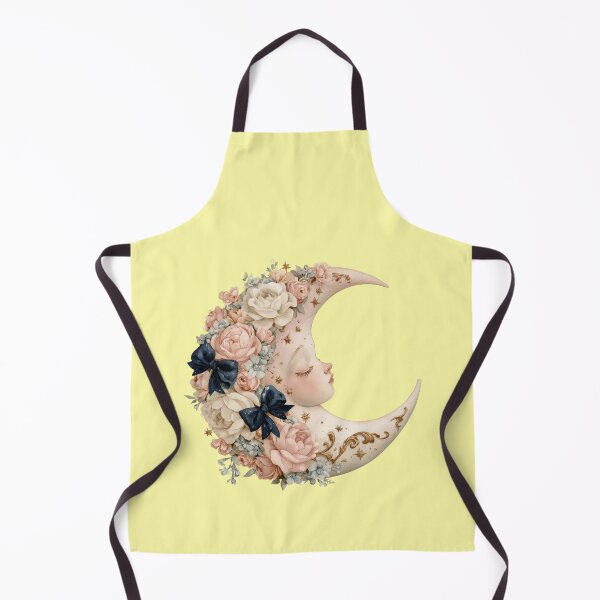 Item preview, Moon Face Roses Stars Bow Coquette Baroque designed and sold by Mauswohn.