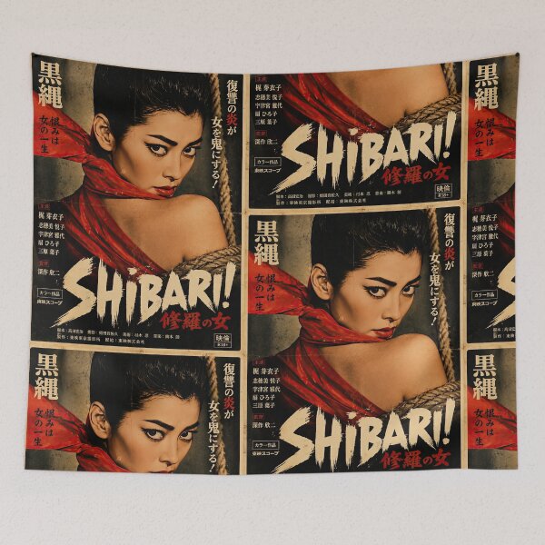 Aperçu de l'œuvre Shibari – Corde japonaise Femme Fatale créée et vendue par obstinator.
