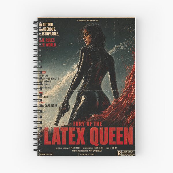 Item preview, Fury of the Latex Queen – Retro Action Exploitation designed and sold by obstinator.