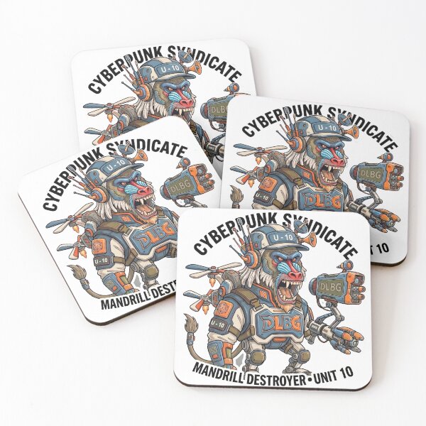 Item preview, Cyberpunk Syndicate - Mandrill Destroyer (Unit 10) designed and sold by DLBG-STORE.