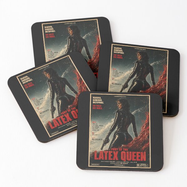 Item preview, Fury of the Latex Queen – Retro Action Exploitation designed and sold by obstinator.
