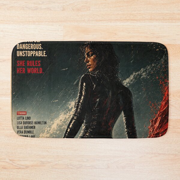 Item preview, Fury of the Latex Queen – Retro Action Exploitation designed and sold by obstinator.