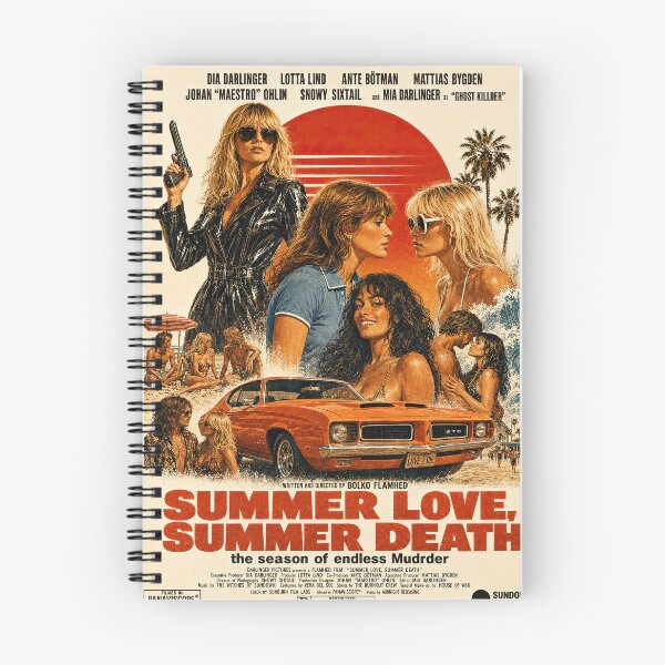 Item preview, Summer Love, Summer Death – Retro Beach Slasher designed and sold by obstinator.