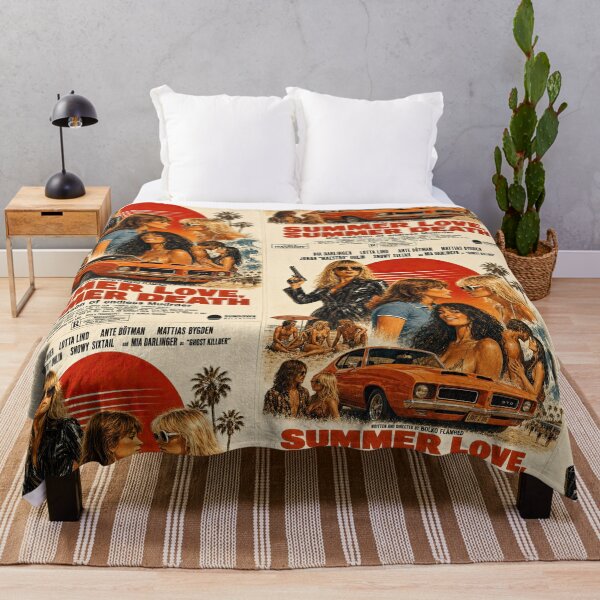 Item preview, Summer Love, Summer Death – Retro Beach Slasher designed and sold by obstinator.
