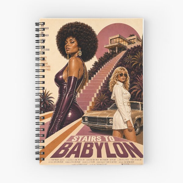 Item preview, Stairs to Babylon – Retro 70s Crime Glamour designed and sold by obstinator.