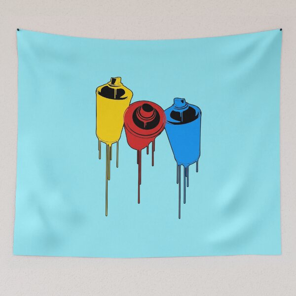 Item preview,  Colorful Spray Paint Cans designed and sold by DarrylJenkins.