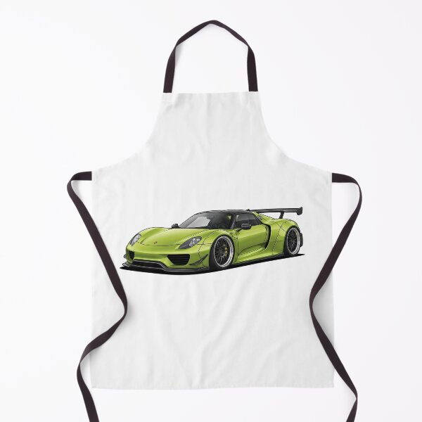 Item preview, Porsche 918 Spyder Cartoon designed and sold by ToonMyRide.