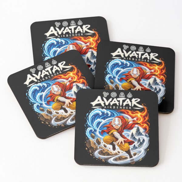 Item preview, Four Elements Elemental Monk Master Anime Style designed and sold by GSJGROUP.